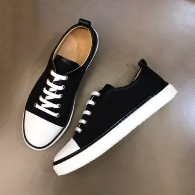 에르메스 남성 클래식 블랙 스니커즈 - Mens Black Sneakers - her0773x