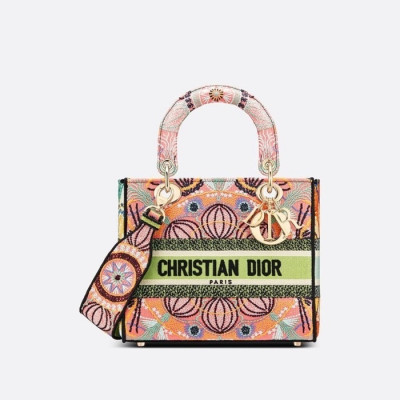 디올 여성 핑크 레이디 백 - Dior Womens Pink Lady Bag - dio1812x