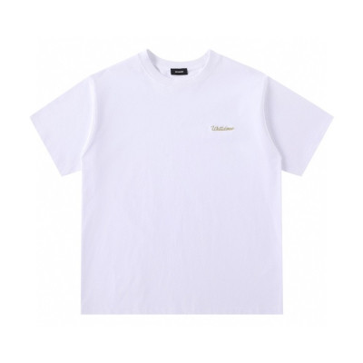 웰던 남/녀  크루넥 화이트 반팔티 - Unisex White Tshirts - wel0068x