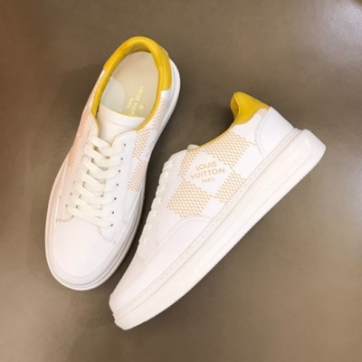 루이비통 남성 클래식 옐로우 스니커즈 - Mens Yellow Sneakers - lou04946x