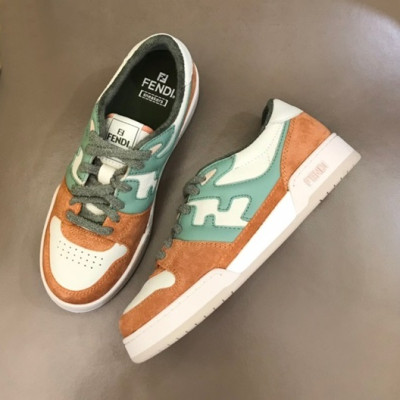 펜디 남성 Match 카멜 스니커즈 - Mens Camel Sneakers - fen01249x