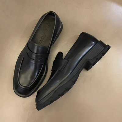 알렌산더 맥퀸 남성 블랙 로퍼 - Mens Black Loafer - alx0203x