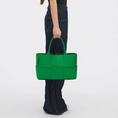 보테가 여성 아코르 그린 토트백 - Womens Green Tote Bag - bv0327x