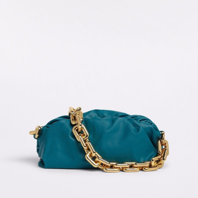 보테가 여성 블루 체인 숄더백 - Womens Blue Shoulder Bag - bv0377x