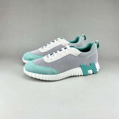 에르메스 남성 클래식 블루 스니커즈 - Mens Blue Sneakers - her0814x