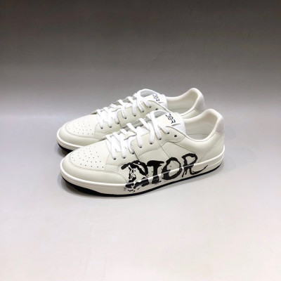 디올 남성 시그니처 화이트 스니커즈 - Mens White Sneakers - dio01950x