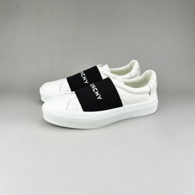 지방시 남/녀 클래식 화이트 스니커즈 - Unisex White Sneakers - giv0771x