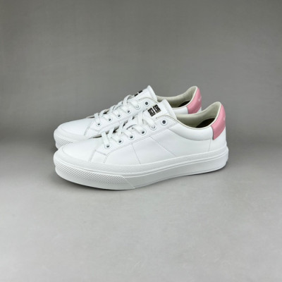 지방시 남/녀 클래식 화이트 스니커즈 - Unisex White Sneakers - giv0772x