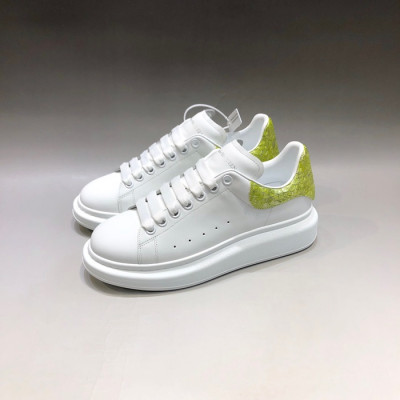 알렉산더맥퀸 남/녀 그린탭 스니커즈 - Unisex Green Sneakers - alx0117x