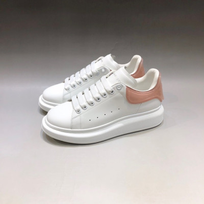 알렉산더맥퀸 남/녀 핑크탭 스니커즈 - Unisex  Pink Sneakers - alx0139x