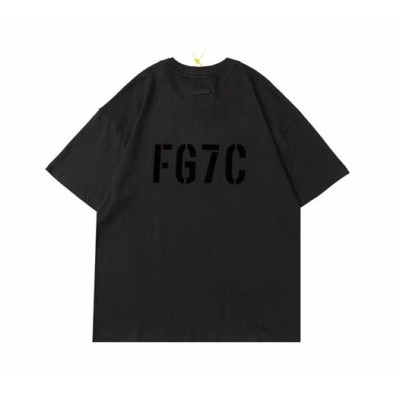 피어오브갓 남성 블랙 크루넥 반팔티 - Mens Black Tshirts - fea0416x