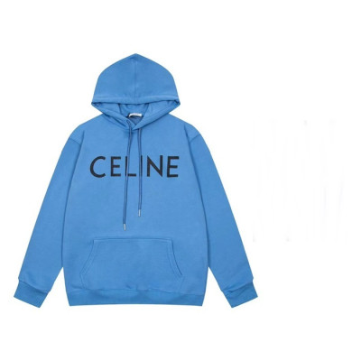 셀린느 남성 블루 캐쥬얼 후드티 - Mens Blue Hoodie - cel0446x