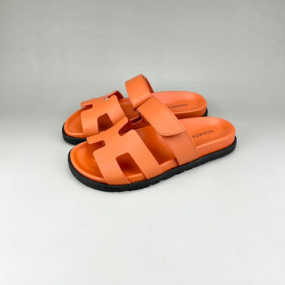 에르메스 남/녀 트렌디 오렌지 슬리퍼 - Unisex Orange Slippers - her0862x