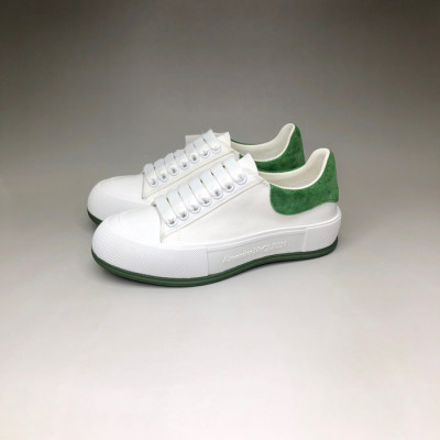 알렉산더맥퀸 남/녀 그린 스니커즈 - Unisex Green Sneakers - alx0154x