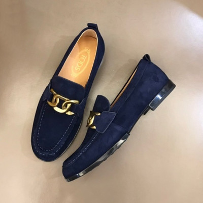 토즈 남성 모던 네이비 로퍼 - Mens Navy Loafer - toz0278x