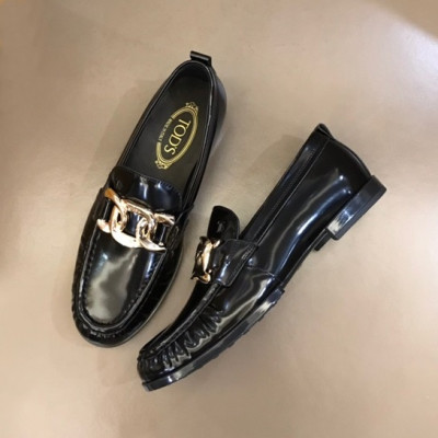 토즈 남성 모던 블랙 로퍼 - Mens Black Loafer - toz0280x