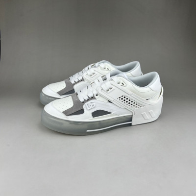 돌체앤가바나 남성 클래식 화이트 스니커즈 - Mens White Sneakers - dol0344x