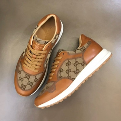 구찌 남성 클래식 카멜 스니커즈- Mens Camel Sneakers - guc05083X