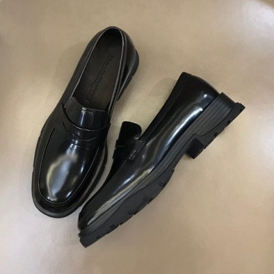 알렉산더맥퀸 남성 히든 블랙 로퍼 - Mens Black Loafer -alx0181x