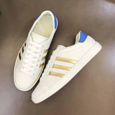 구찌 남성 클래식 골드 스니커즈- Mens Gold Sneakers - guc05128X