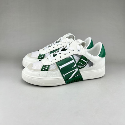 발렌티노 남/녀 Logo 그린 스니커즈 - Unisex Green Sneakers - val0301x