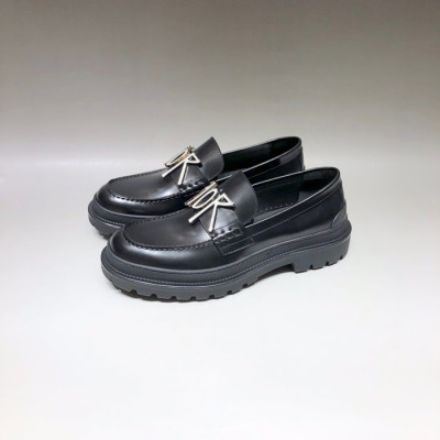 디올 남성 모던 블랙 로퍼 - Mens Black Loafer - dio02130x