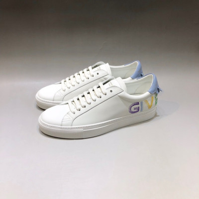 지방시 남/녀 클래식 화이트 스니커즈 - Unisex White Sneakers - giv0837x