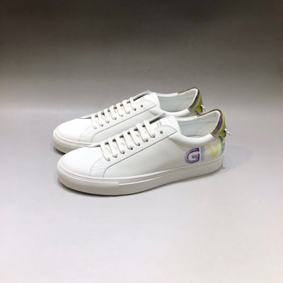 지방시 남/녀 클래식 화이트 스니커즈 - Unisex White Sneakers - giv0840x