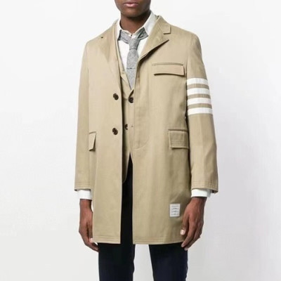 톰브라운 남성 베이지 코트 - Mens Beige Coats - thom0583x