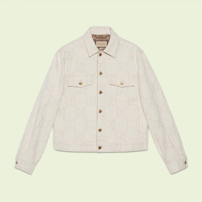 구찌 남성 캐쥬얼 아이보리 자켓 - Mens Ivory Jackets - guc05174x