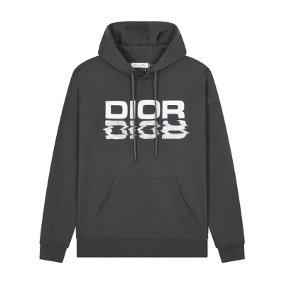 디올 남자 베이직 그레이 후드티 - Dior Mens Gray Hoodie - dio02146x