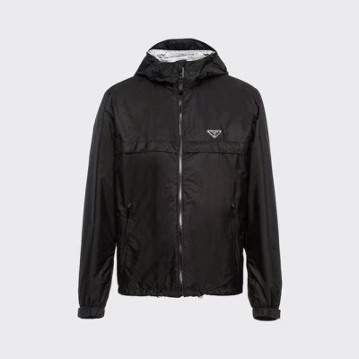 프라다 남성 캐쥬얼 블랙 자켓 - Prada Mens Black Jackets - pra02837x