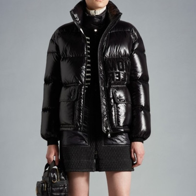 몽클레어 여성 모던 블랙 패딩 - Moncler Womens Black Padding - Moc02519x