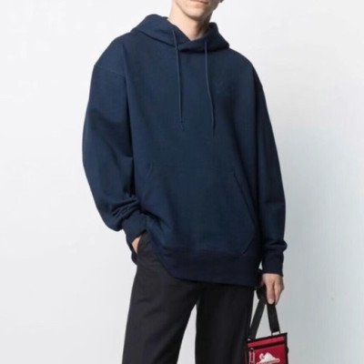 요지야마모토 남성 캐쥬얼 네이비 후드티 - Y3 Mens Navy Hoodie - y3/0155x