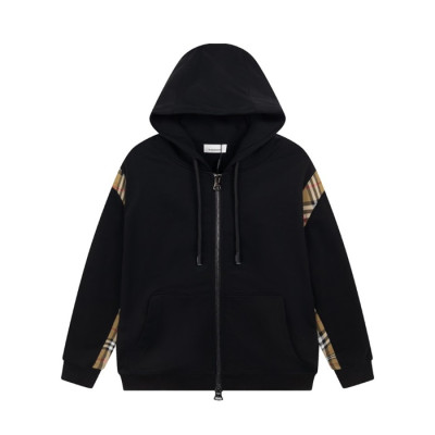 버버리 남성 클래식 블랙 후드티 - Burberry Mens Black Hoodie - bur04522x