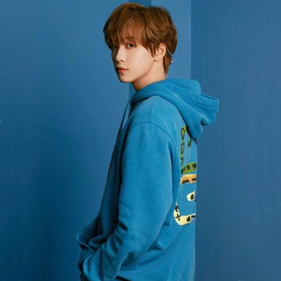 지방시 남성 블루 후드티 - Givenchy Mens Blue Hoodie - giv0866x