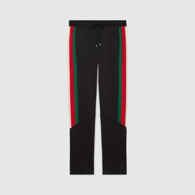 구찌 남성 캐쥬얼 블랙 팬츠 - Gucci Mens Black Pants - guc05248x