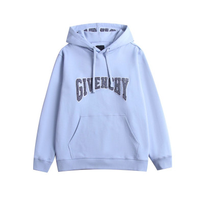 지방시 남성 유니크 블루 후드티 - Givenchy Mens Blue Hoodie - giv0871x