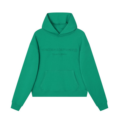 알렉산더왕 여성 캐쥬얼 그린 후드티 - Alexander wang Womens Green Hoodie - alx0219x