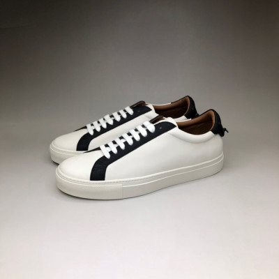 지방시 남/녀 클래식 화이트 스니커즈 - Givenchy Unisex White Sneakers - giv0883x