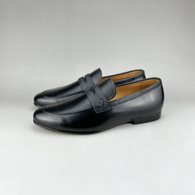 루이비통 남성 히든 블랙 로퍼 - Louis vuitton Mens Black Loafer - lou05339x