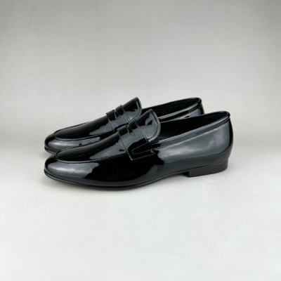 루이비통 남성 히든 블랙 로퍼 - Louis vuitton Mens Black Loafer - lou05340x