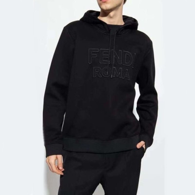 펜디 남성 캐쥬얼 네이비 후드티 - Fendi Mens Navy Hoodie - fen01296x