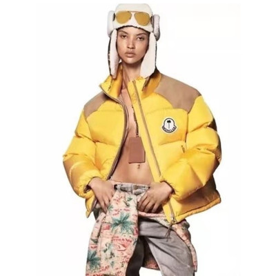 몽클레어 남성 덕다운 옐로우 패딩 - Moncler Mens Yellow Padding - Moc02554x