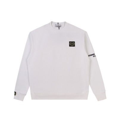 스톤아일랜드 남성 모던 화이트 맨투맨 - Stone Island Mens White Tshirts - sto0514x