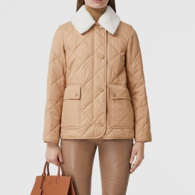 버버리 여성 베이지 다운 자켓 - Burberry Womens Beige Jackets - bur04566x