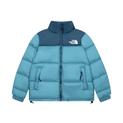 노스페이스 남/녀 블루 다운 패딩 - The North Face Unisex Blue Padding - nor0281x