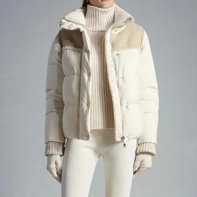 몽클레어 여성 덕다운 크림 패딩 - Moncler Womens Cream Padding - Mo13x