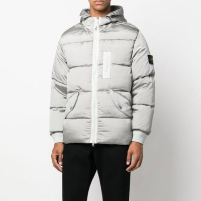 스톤아일랜드 남성 그레이 구스다운 패딩 - Stone Island Mens Gray Padding - sto0526x