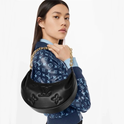 루이비통 여성 블랙 숄더백 - Louis vuitton Womens Black Shoulder Bag - lv52x